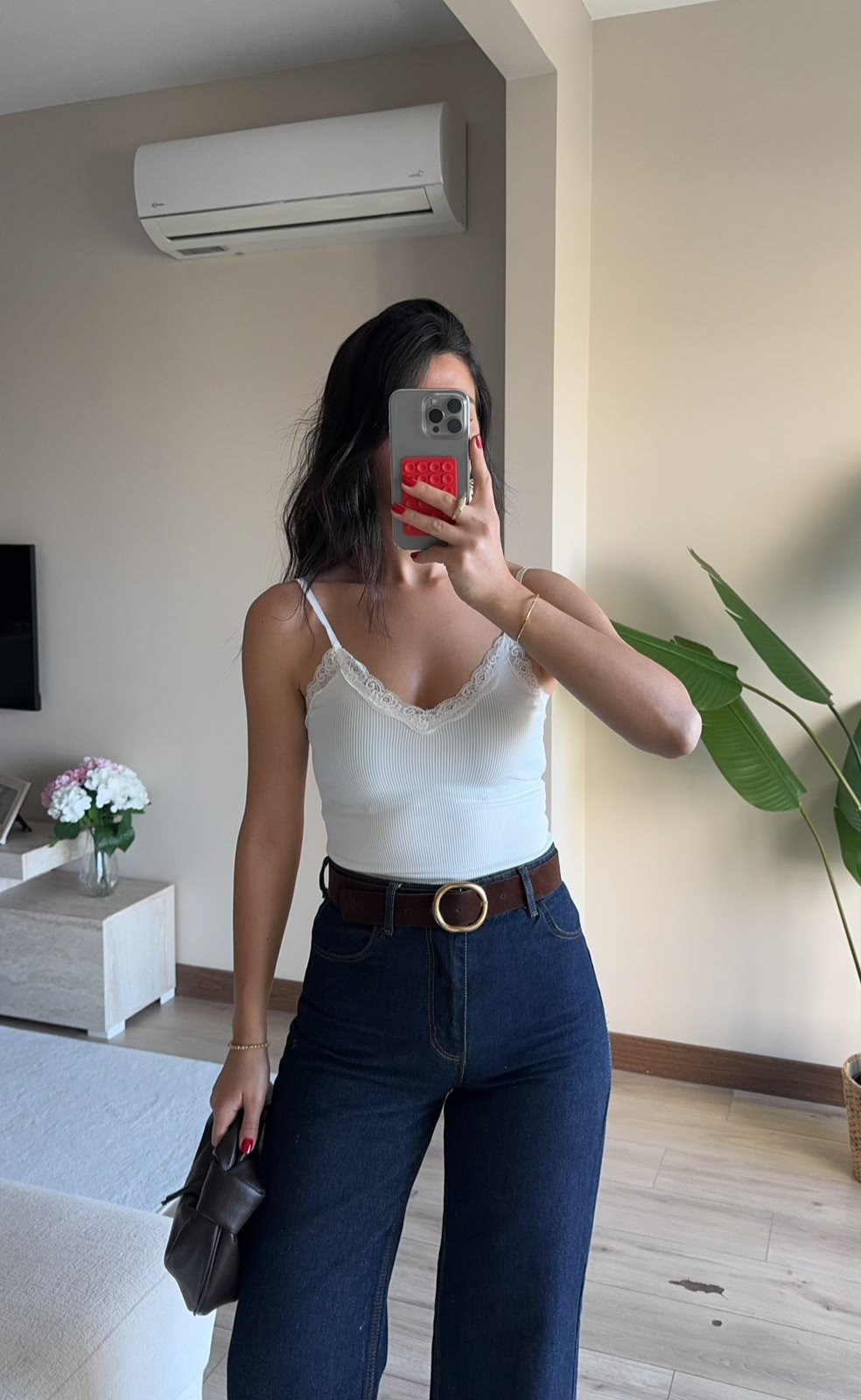Dantelli Askılı Body