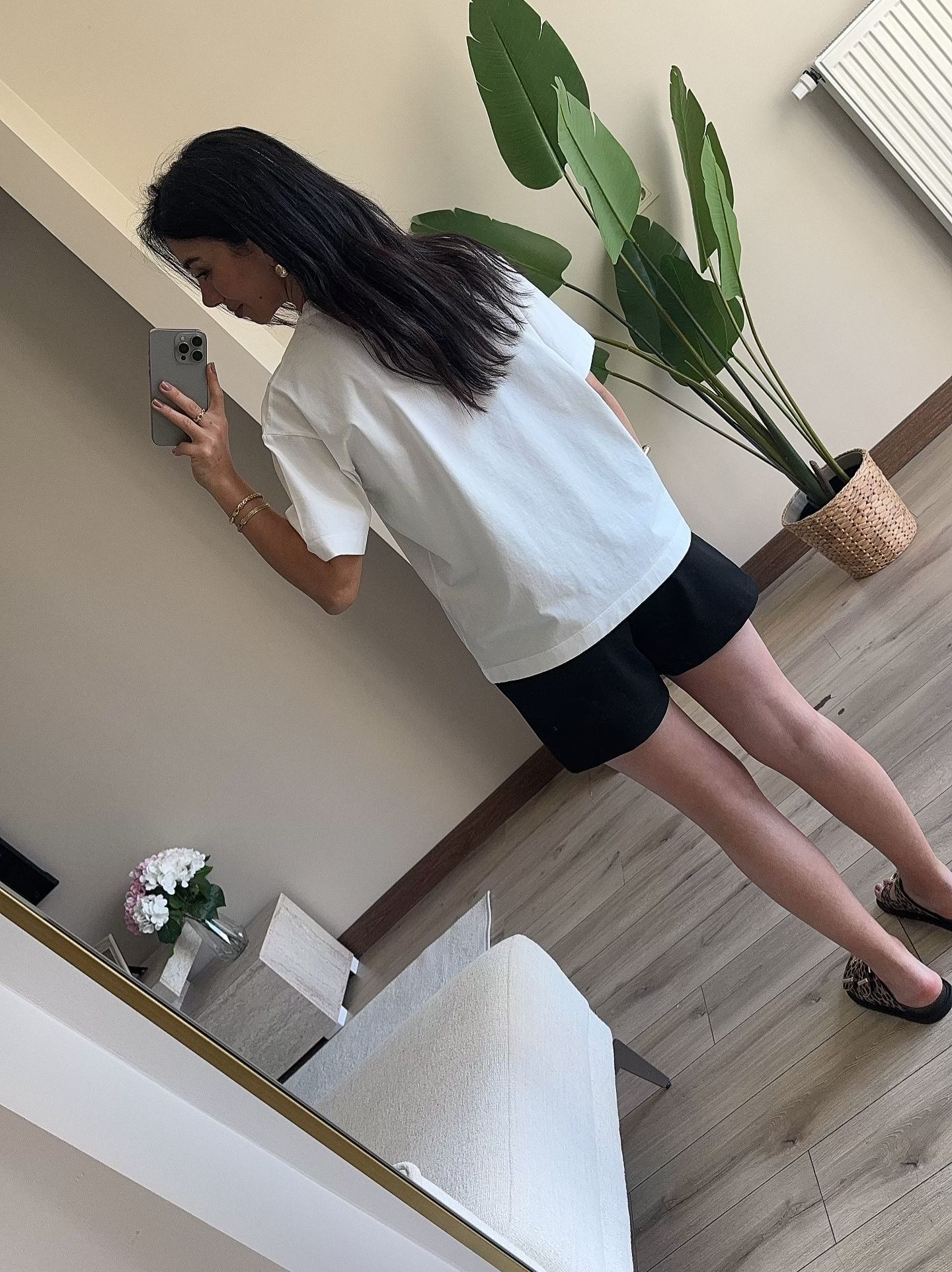 Kaplan Baskılı Basic Tshirt