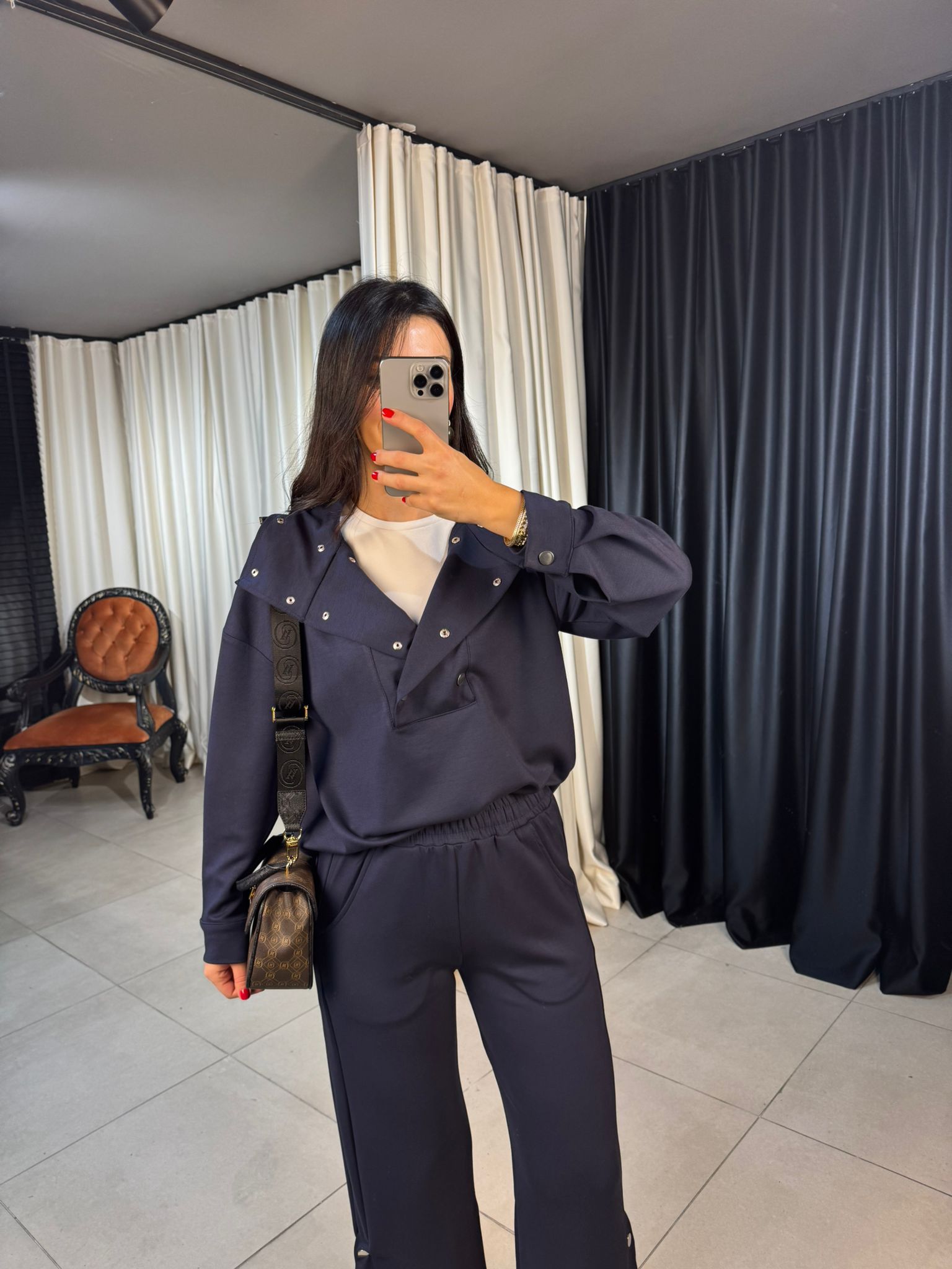 Oys Modal Takım Paçası ve Yakası Çıt Çıt Detaylı