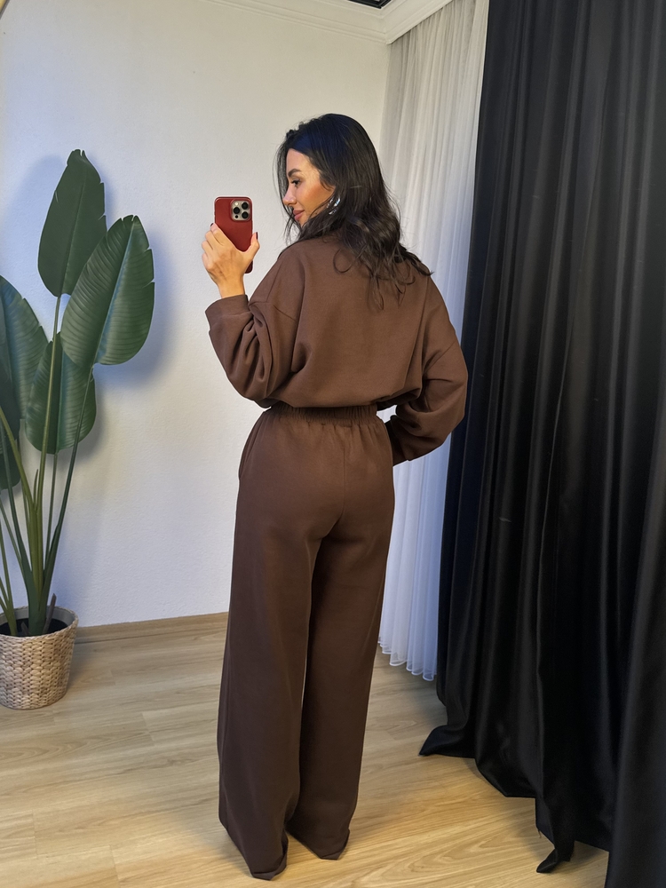 Dik Yaka Fermuarlı Selanik Takım