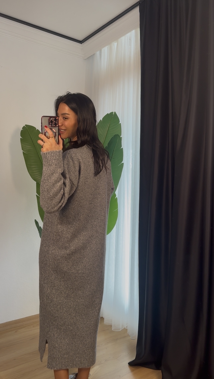 Zra Maxi Boy Triko Elbise