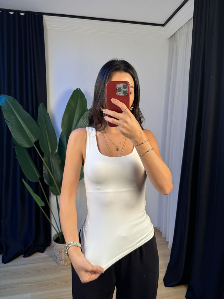 Kare Yaka Kalın Askılı Atlet