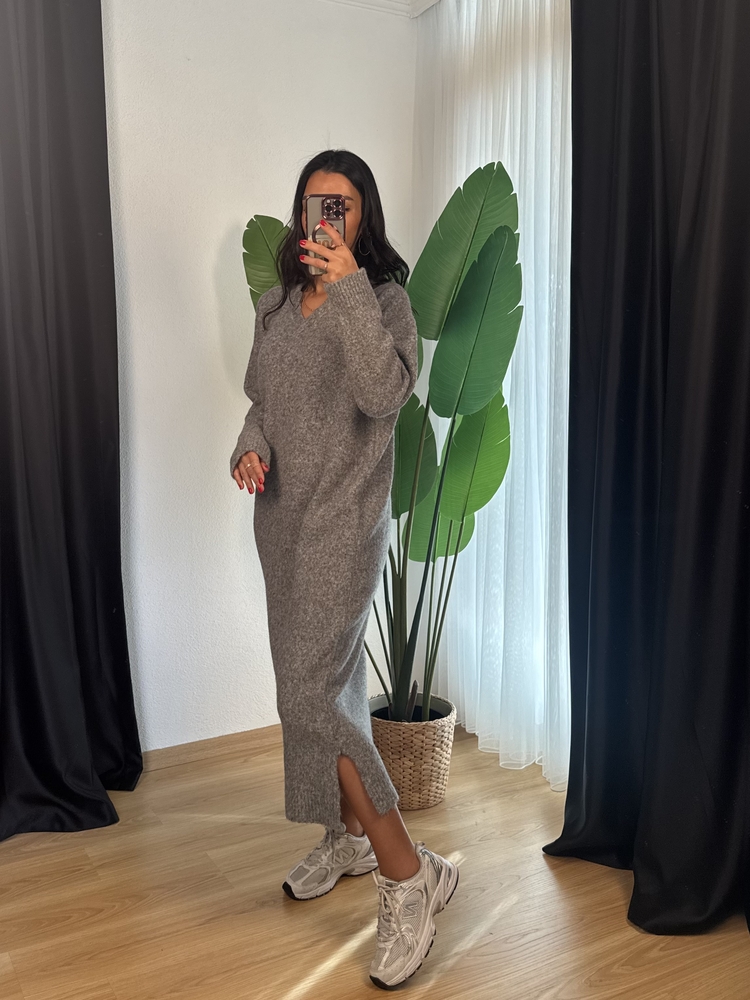 Zra Maxi Boy Triko Elbise